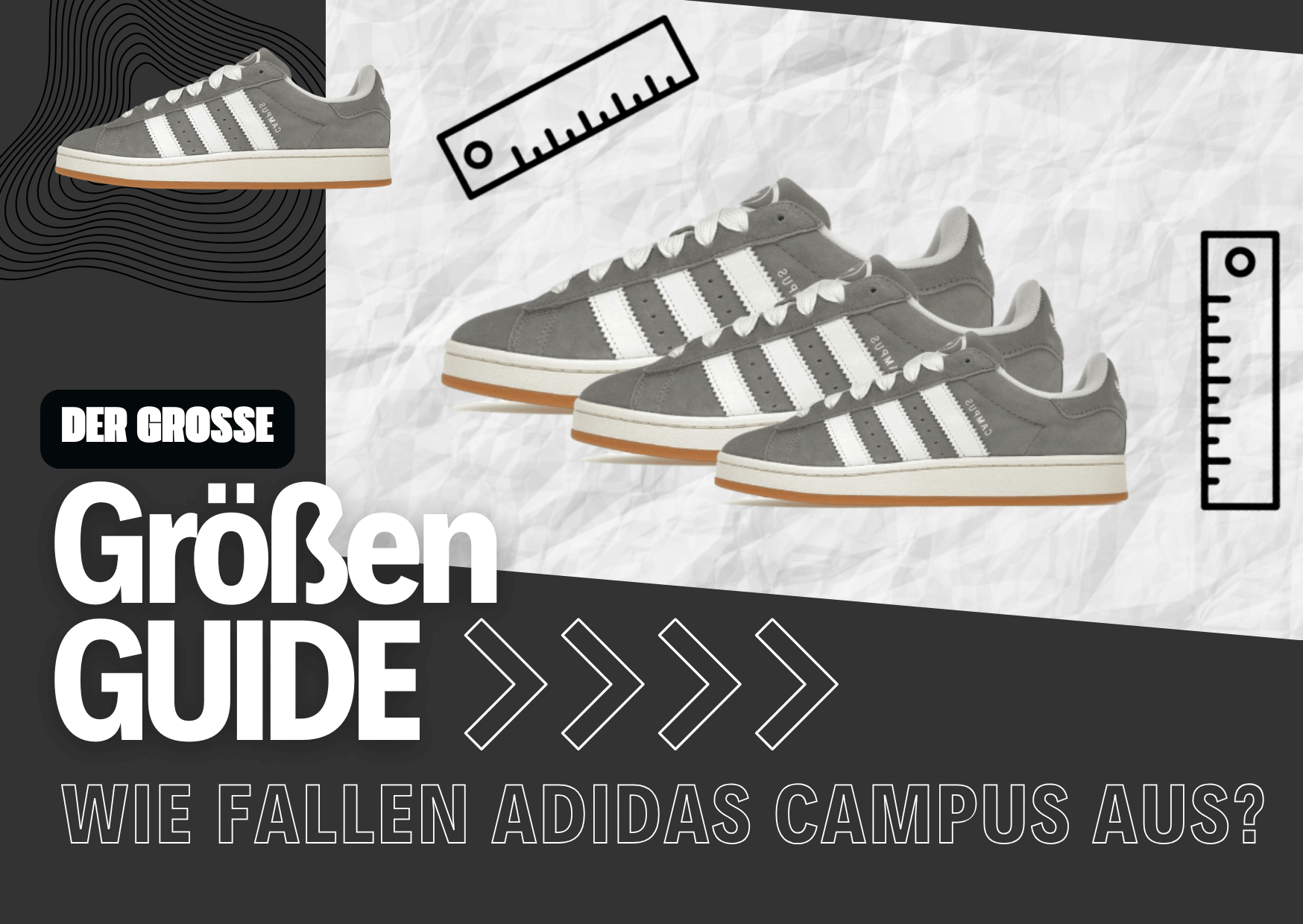 Wie fallen Adidas Campus aus?
