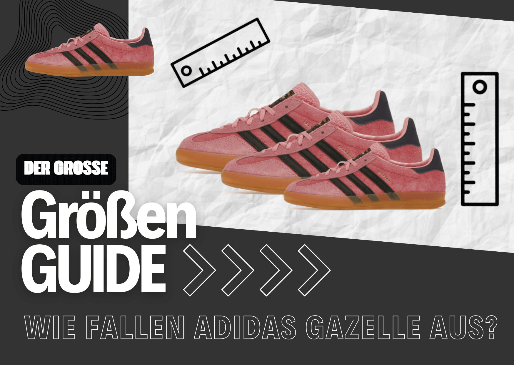 Wie fallen Adidas Gazelle aus?