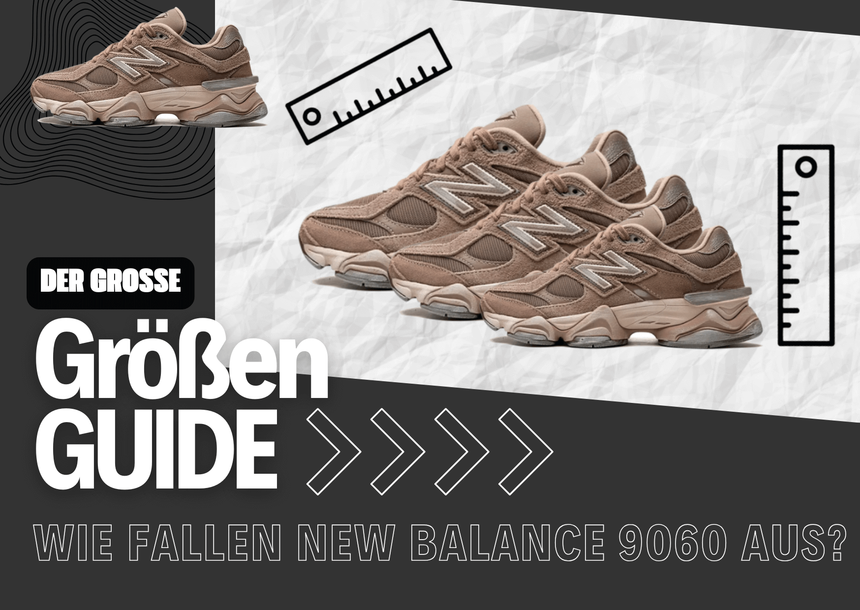 Wie fallen New Balance 9060 aus?