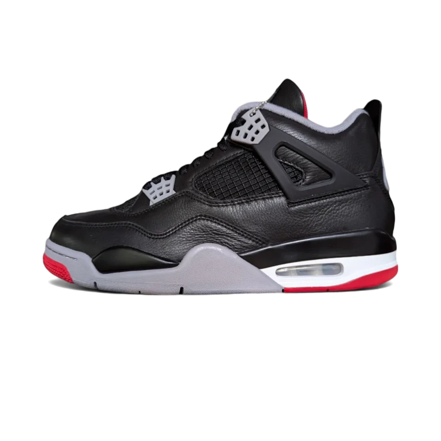 All black jordan retro 4 shop