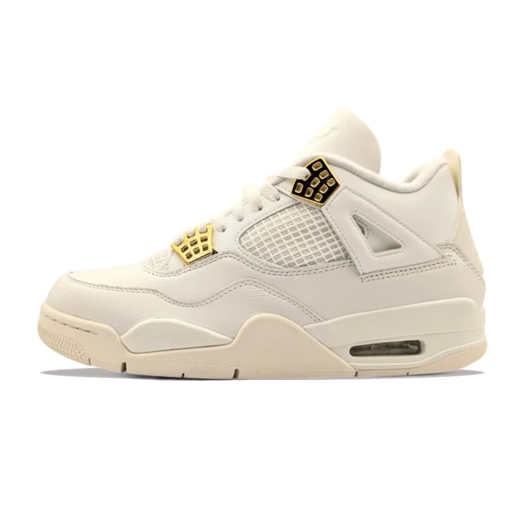 Air Jordan 4 Metallic Gold