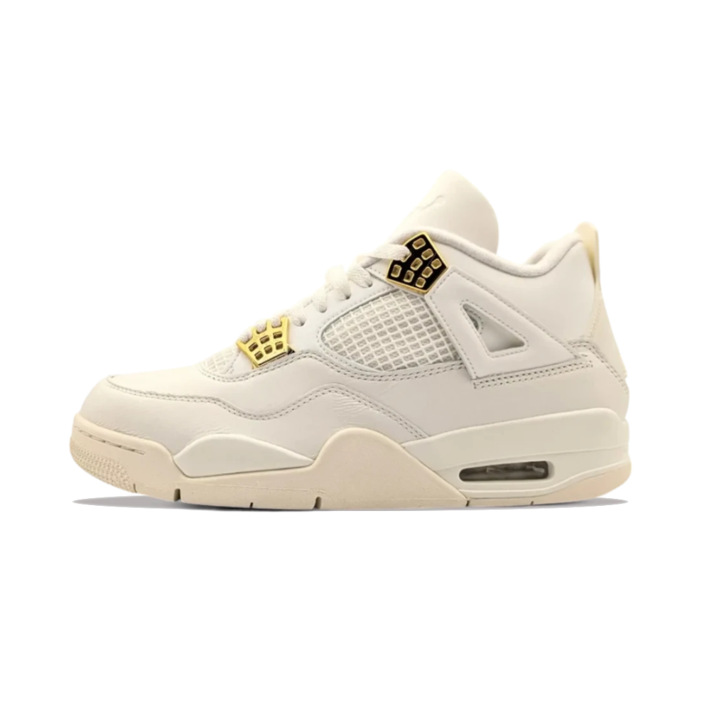 Air Jordan 4 Metallic Gold