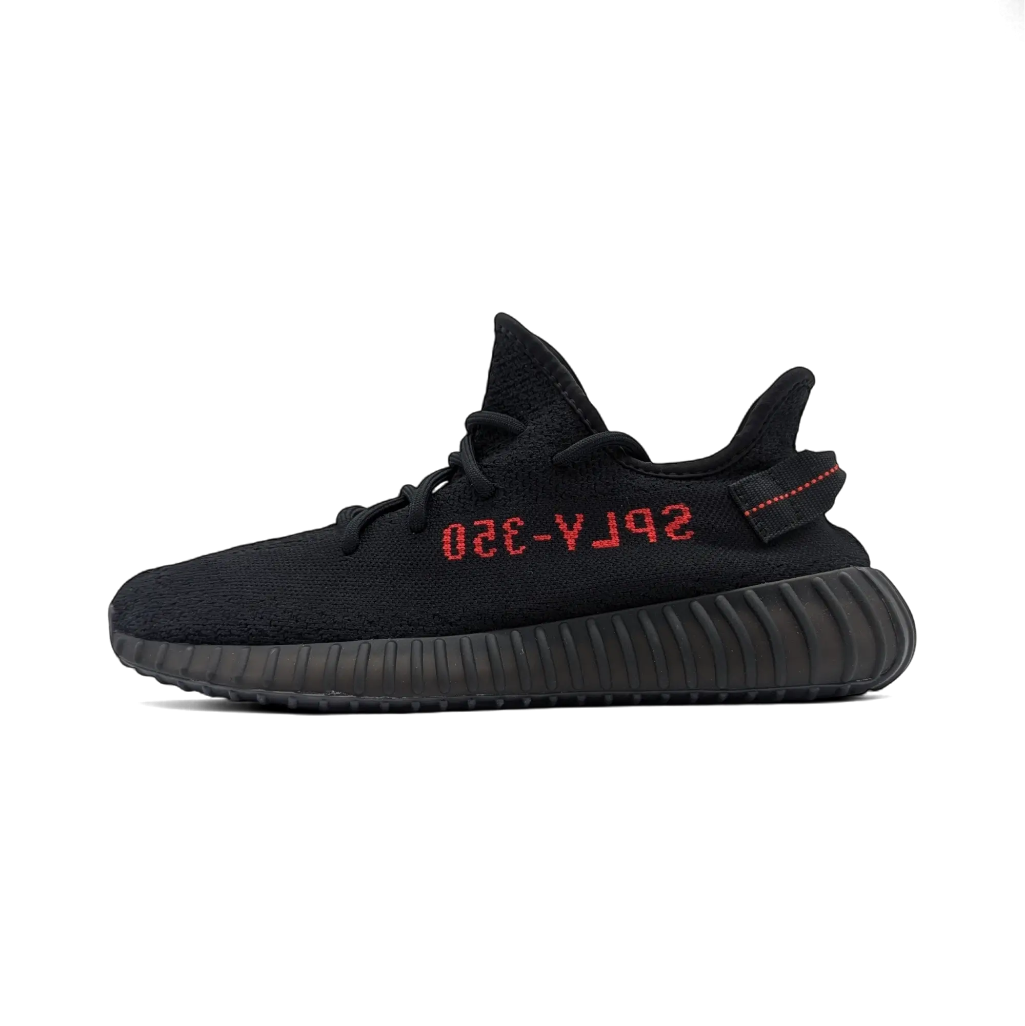 Yeezy 350 Black Red