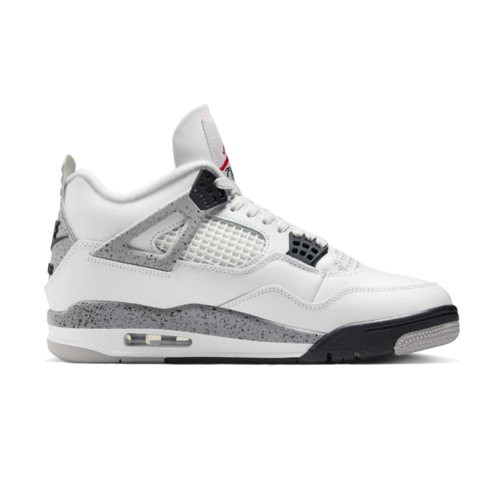 Air Jordan 4 White Cement