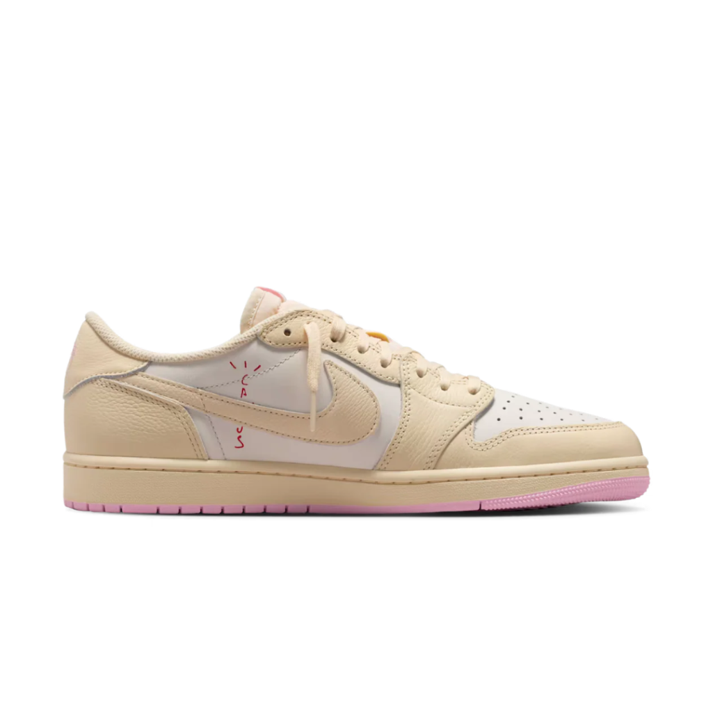 Air Jordan 1 Retro Low OG Travis Scott Shy Pink