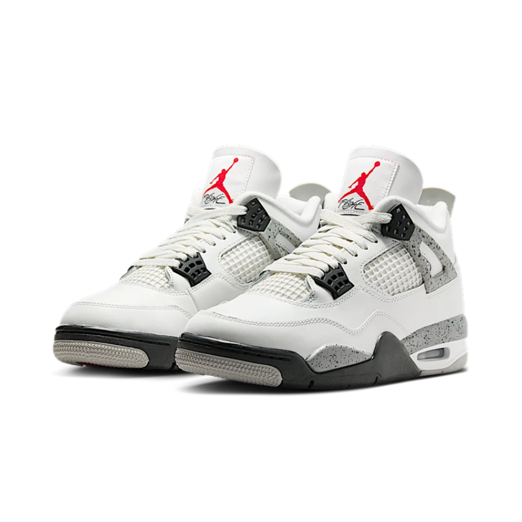 Air Jordan 4 White Cement