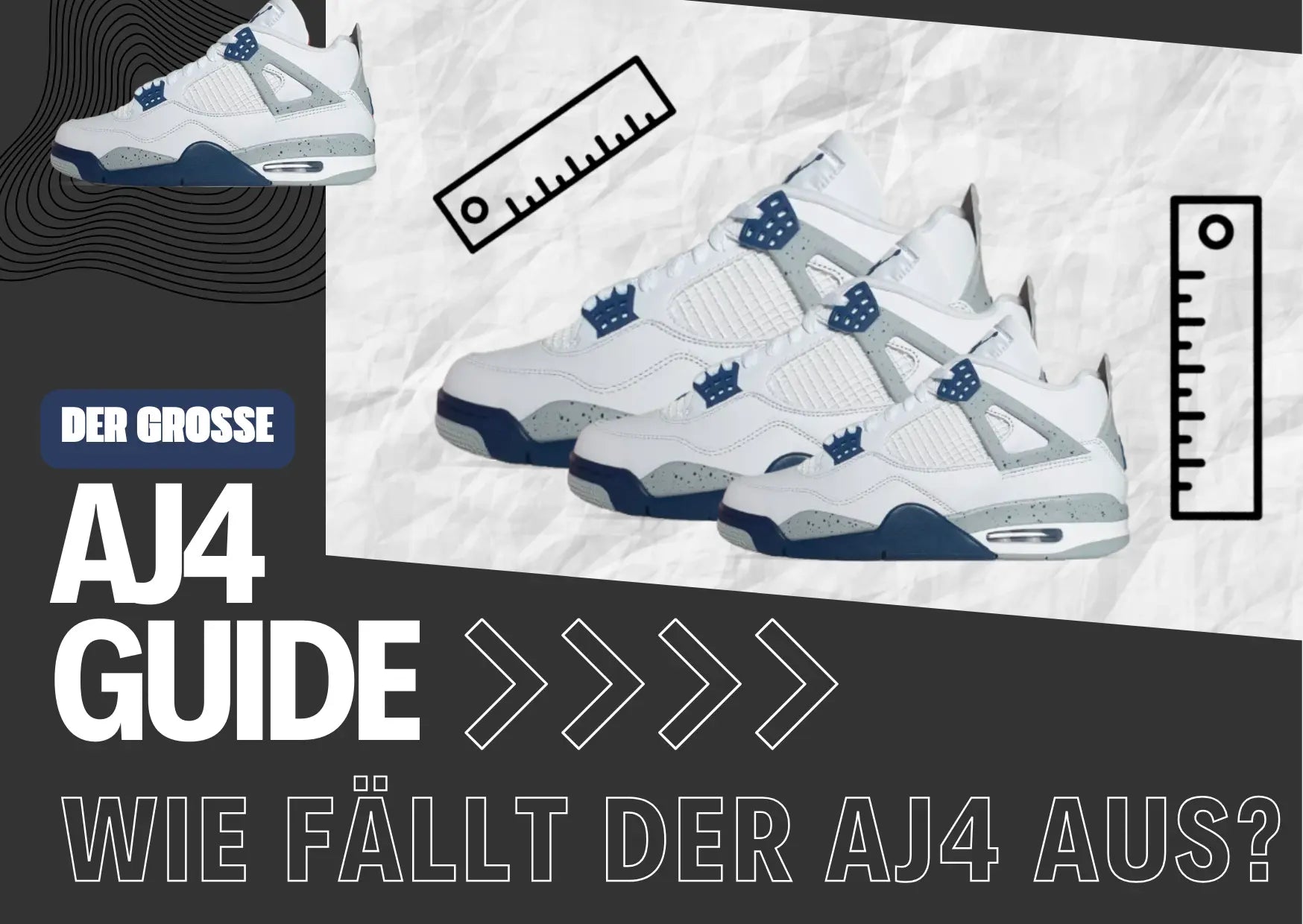 Wie fällt der Air Jordan 4 aus?