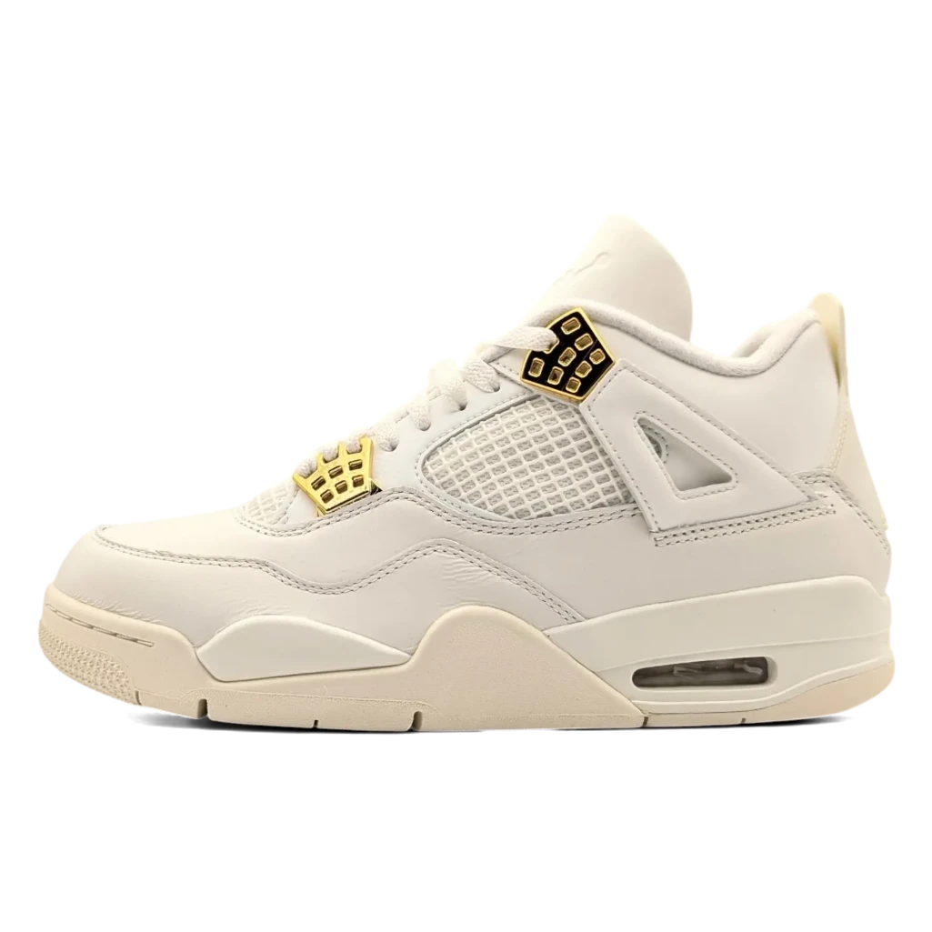 Air Jordan 4 Metallic Gold