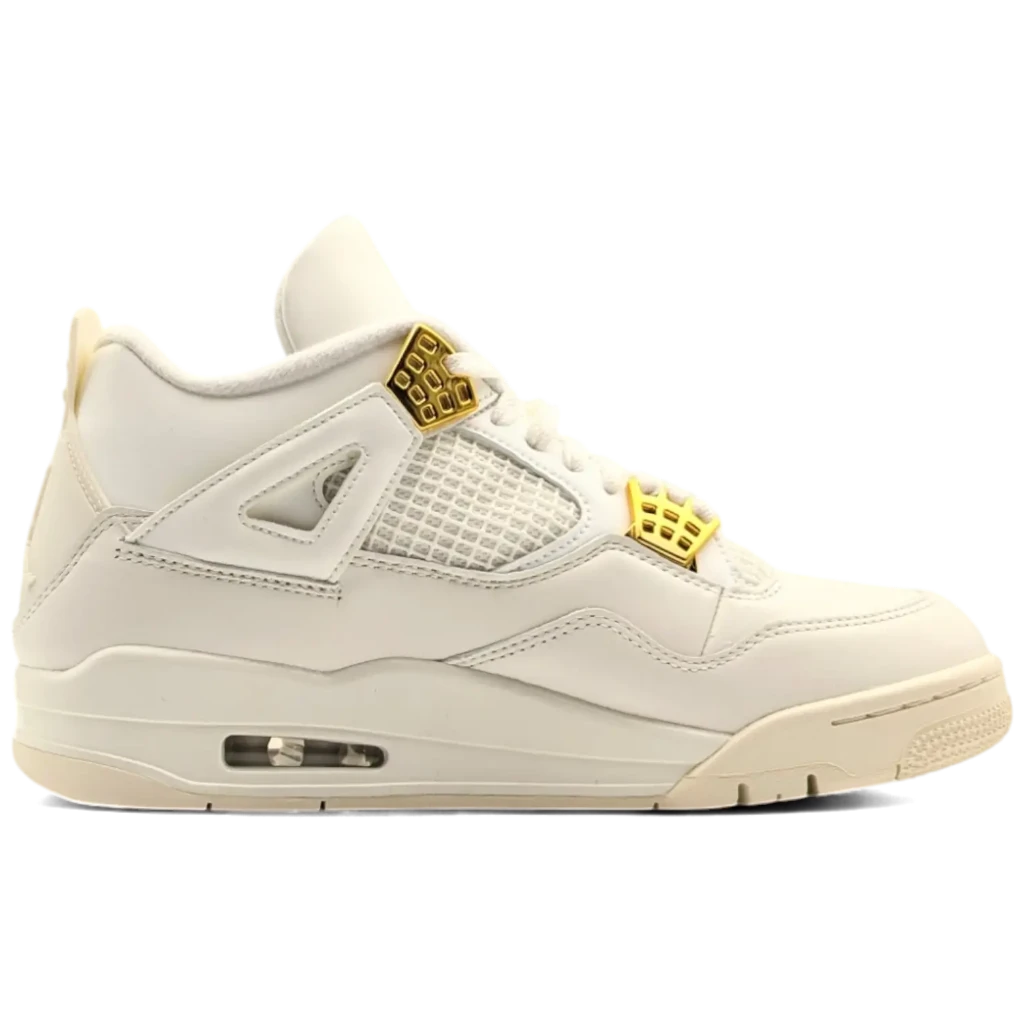 Air Jordan 4 Metallic Gold