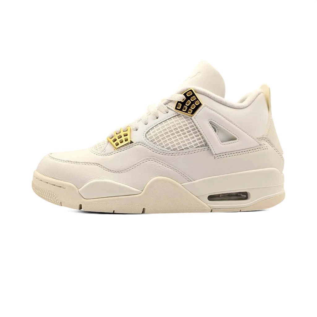 Air Jordan 4 Metallic Gold 