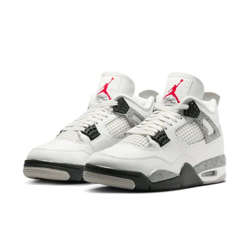 Air Jordan 4 White Cement