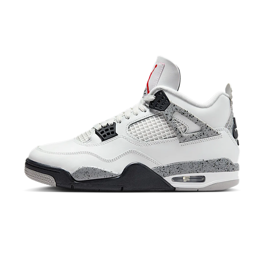 Air Jordan 4 White Cement