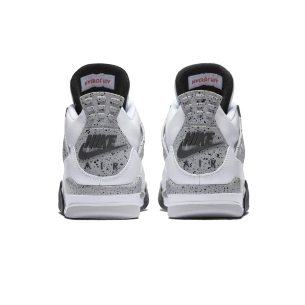Air Jordan 4 White Cement